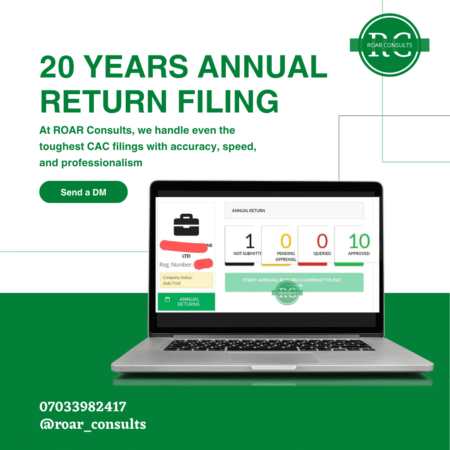 CAC Annual Returns Filing