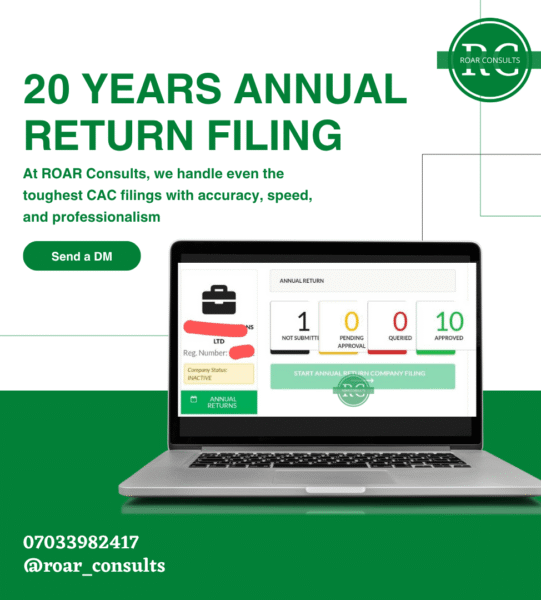 CAC Annual Returns Filing